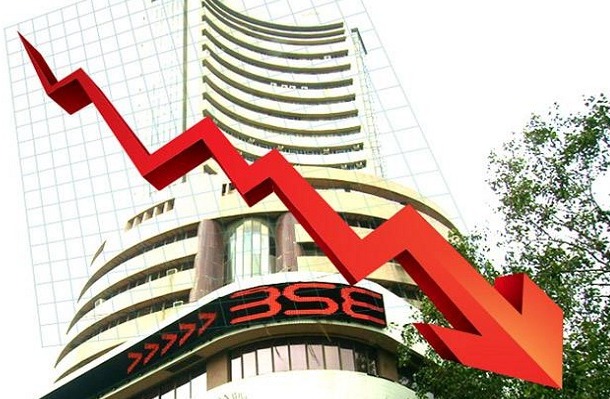 'Stock market falls before budget, Sensex falls 227 points'